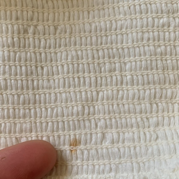 Anthropologie Smocked Embroidered Floral Long Sleeve Blouse Size Small - Picture 8 of 14